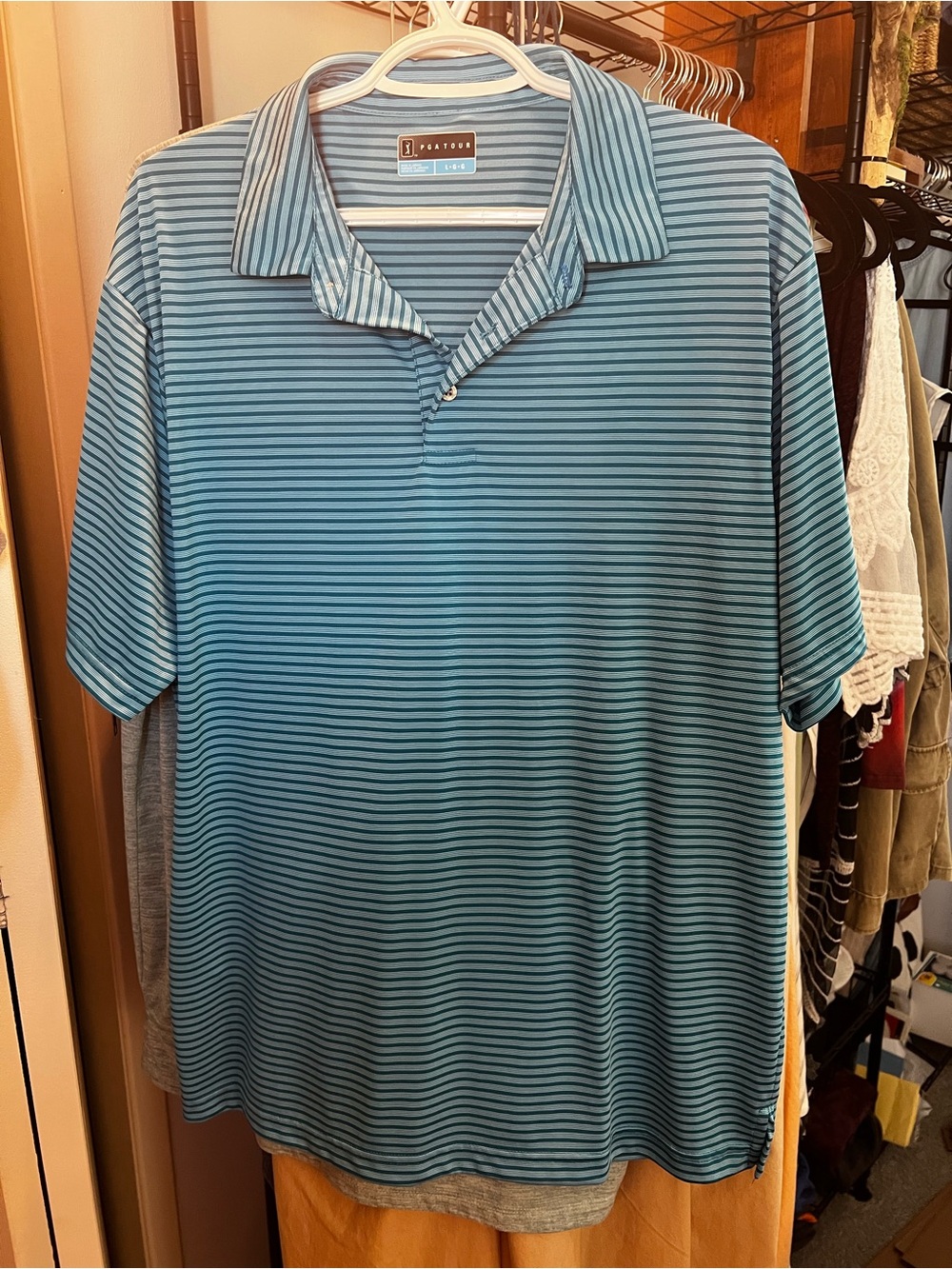 Bundle of 2 Mens Golf Shirts